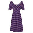 thumbnail image 6 of Phoix Retro Ball - Purple Sleeveless Dress Prom gown Summer dresses for wom Dress, 6 of 7