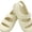 White, variant on FSYBOA Girls Sandals, Beach Casual Non-Slip Closed Toe Kids Summer Shoes Coffee Size 9.5(Little Kids)