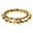 Gold 7.48 inches, variant on Gothic Punk Bracelet Titanium Steel Bangle .05 inches