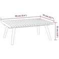 thumbnail image 6 of vidaXL 6 Piece Patio Lounge Set with Cushions Solid Acacia Wood, 6 of 8