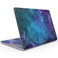 thumbnail image 3 of Design Skinz Azure Nebula Full-Body Wrap Scratch Decal Skin-Kit Compatible MacBook 14" Pro M1 A2442, 3 of 5