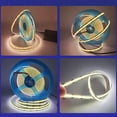 thumbnail image 3 of Tira de luces LED no deslumbrante Tira de LED COB de 110 lm 164 pies Decorativo Mejor reproducción de color Iluminación uniforme de película de 2 caras para interiores y ANGGREK Otros, 3 of 8