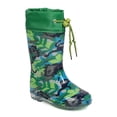 thumbnail image 1 of New Boy Jelly Beans Mon PVC Jungle Animals Mid Calf Rain Boot (Little / Big Kid), 1 of 5