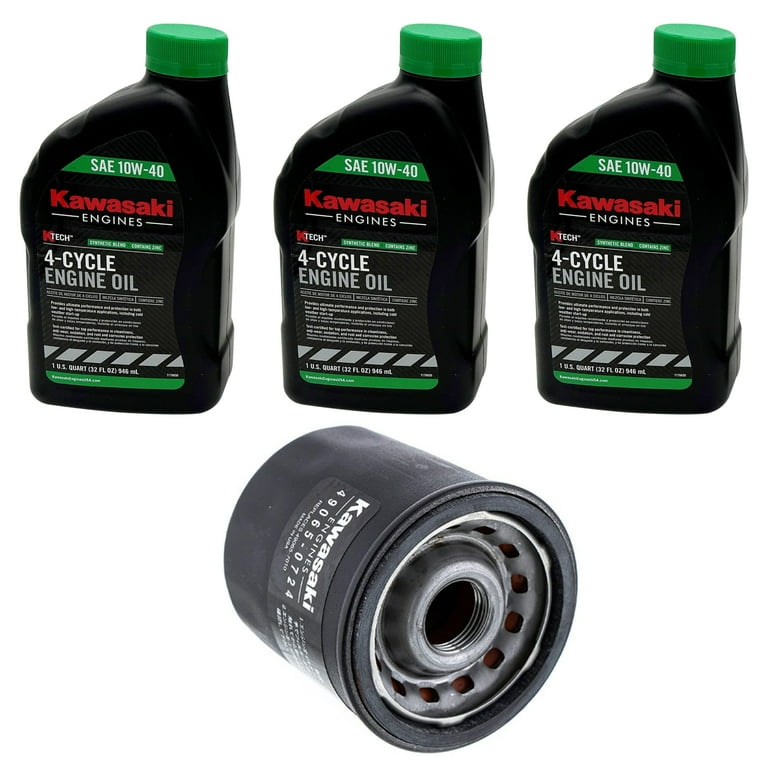 Arbor King 10W40 Oil Change Kit in Colder Climates for Kawasaki