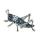 thumbnail image 1 of Pin de Broche de saltamontes Zulema broches de imitación azul alfileres para ropa joyería Broche de animal, 1 of 8