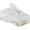 thumbnail image 2 of EATON TRIPP LITE SERIES CAT6 RJ45 PASS-THROUGH UTP MODULAR PLUG, 100 PACK, TAA, 2 of 7