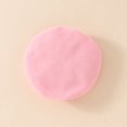 thumbnail image 6 of mgoYE Toddler Girl Clothes Solid Long Sleeve Knit Top Ruffle Wrap Tie Skorts Girls Fall Outfits Skirt Set with Beret, 6 of 9