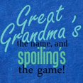 thumbnail image 2 of CafePress - Greatgrandma2 - Cute Infant Baby Football Bodysuit, 2 of 3