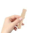 thumbnail image 3 of 50pcs Vintage Wooden Clothespins for Laundry Heavy Duty Clothes Pins Traditional Wooden Clothesline Pegs Small Wooden Clothespins for Craft Decoration, 3 of 6