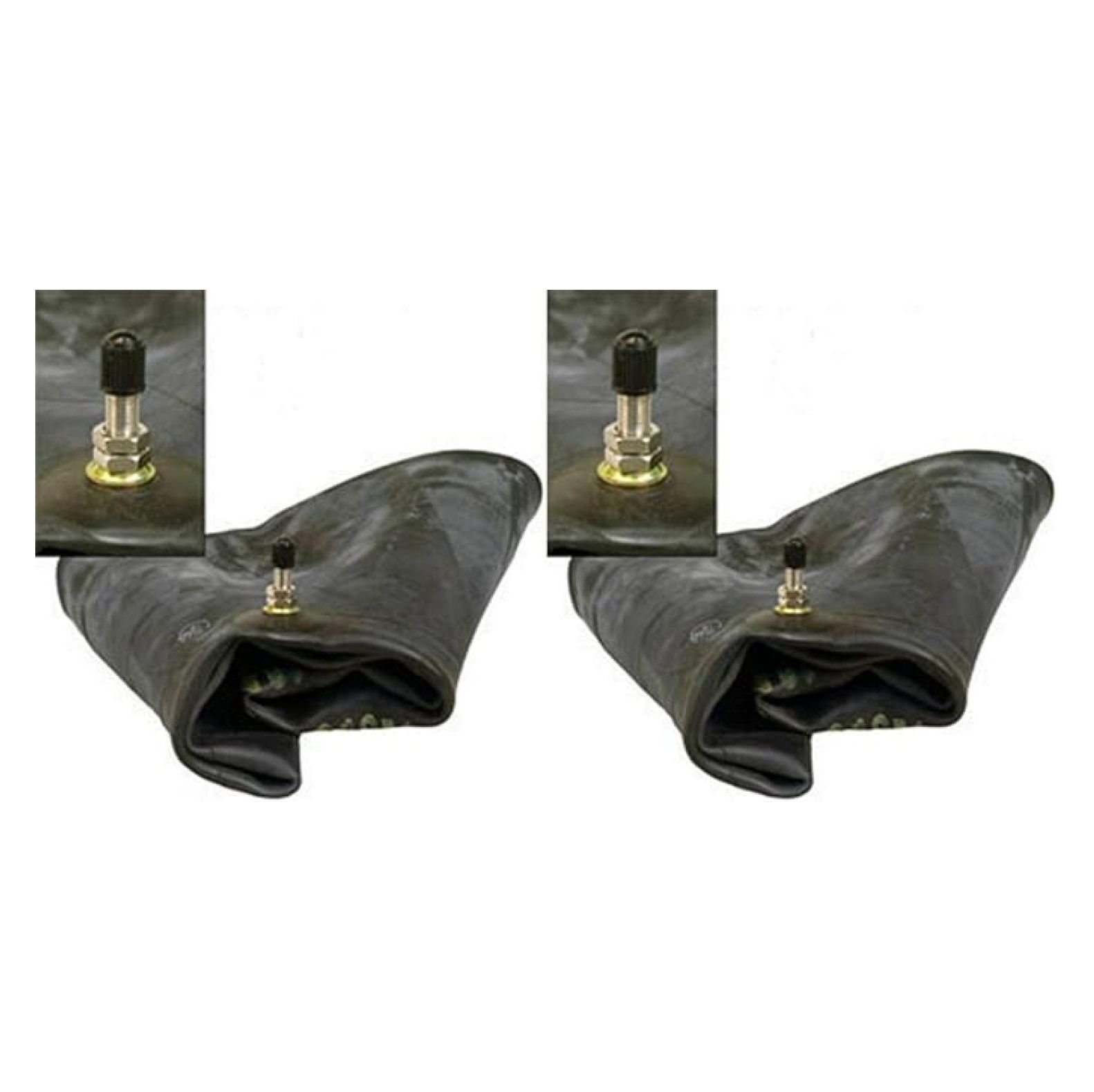 TYK Industries 24x11-10 ATV Inner Tubes (2 Pack) With TR6 Valve Stems – Fits 24/25x11-10