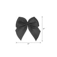 thumbnail image 2 of Uxcell 50Pcs Mini Ribbon Bow 1" Mini Fabric Satin Ribbon Flower Bows for Craft DIY Sewing Wedding Birthday Party Black, 2 of 4