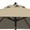Beige, variant on Island Umbrella Mirage 9-ft Octagonal Market Umbrella with Olefin Canopy