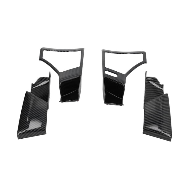 BOROCO Embellecedor Del Cuenco De La Manija De La Puerta, Embellecedor De La Cubierta Del Cuenco De La Manija De La Puerta Interior, Decoración De Estilo De Fibra De Carbono Para 3 Axela 2020-2021