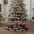 thumbnail image 6 of Kll Retro Video Game Christmas Tree Skirt 30",Party Decorations Farmhouse For Christmas Decorations Holiday Party, 6 of 8