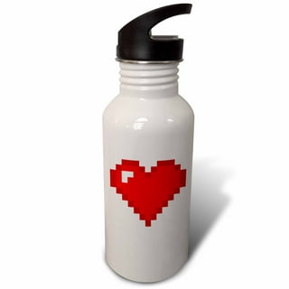 Falimottype Time Marked Cute Water Bottles For Women And Men, BPA