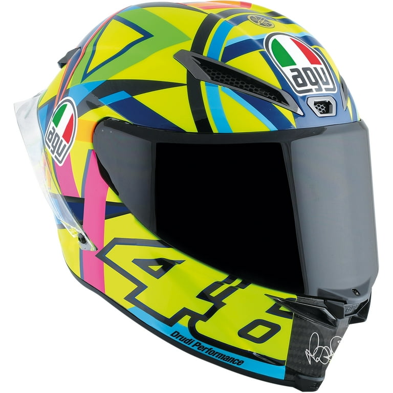 AGV Pista Soleluna Helmet 2X 6021O0HM00111 - Walmart.com