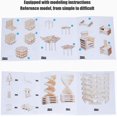 thumbnail image 2 of Building Blocks Set, Lightweight Toy Set Stacking Blocks - Safe Educational Toys Natural Building Blocks for Girls and Boys Kids Toddlers 3+ Years Old, 2 of 5