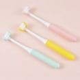 thumbnail image 4 of Baby Toothbrush Comfortable Grip U Type Safe Compact Creative Oral Care Tool Durable Three-sided Baby Toothbrush for Bathroom, 4 of 10