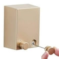 thumbnail image 1 of Indoor Retractable Clothesline - Adjustable 304 Stainless Steel Line, Gold Color, 1 of 5