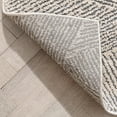 thumbnail image 4 of Well Woven Malaga Enzo Geometric Lines Beige 5'3" x 7'3" High-Low Area Rug, 4 of 8