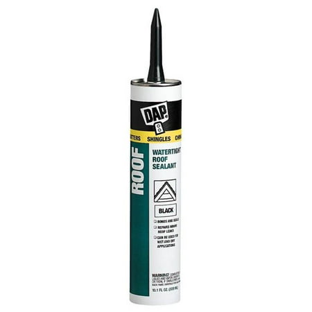 DAP 18268 10.1 oz. Black Roof Waterproof Asphalt Filler & Sealant
