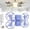 Blue, variant on Drone-Inspired LED Ceiling Fan Light, Drone Style Light Fan with Foldable Blades - Screw in Ceiling Fan in Light Socket, Drone Fan Light Silent Ceilings for Dining Bedroom Living Room (White)