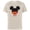 Natural, variant on Disney Mickey Mouse Red Shorts Icon Son Family Japanese- Short Sleeve Cotton T-Shirt for Adults - Customized-Black