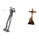 thumbnail image 5 of Figura de golfista,Estatua de golfista de resina,figura de golfista,decoración del hogar,Estatua católica,Estatua de la Virgen María Figura Colección Religiosa,Figura de la cruz de Jesús, 5 of 8