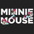 thumbnail image 2 of Junior's Mickey & Friends Playful Minnie  Festival Muscle Graphic T-Shirt, 2 of 4
