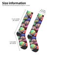 thumbnail image 2 of Rateoe Easter Eggs1 Pattern Women’s Knee High Crew Socks,Trouser Socks Comfortable, Breathable, Moisture-Wicking and Soft, 2 of 6