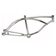 Alta 20" Bicycle Lowrider Bike Frame (Regular Steel Bicycle Chrome )