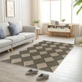 thumbnail image 4 of Findosom 3'x5' Jute Washable Rug Non Slip Natural Woven Texture Floor Carpet Farmhouse Rug for Living Room,Bedroom,Kitchen,Entryway,Outdoor,Patio Area Rug,Stain Resistant Rustic Rugs,Black, 4 of 8