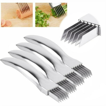 

Salad Cutter 4Pcs Silk the 2024 New Upgrade Stainless Steel Chopped Green Onion Kitchen Vegetable Cutter Sharp Scallion Shredding Cutter Household Multifunctiona Adyi 4 Shredder Shop All Deals!
