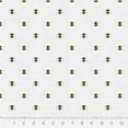thumbnail image 3 of Create It 18"x21" Cotton Garden Bee Precut Sewing & Craft Fabric, White 1 Piece, 3 of 4