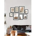 thumbnail image 4 of ArtbyHannah 8 Piece Black Gallery Wall Photo Frame Set, Modern Landscape Wall Decor for Home and Office, 4 of 10