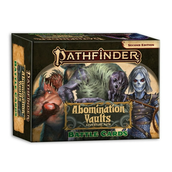 Pathfinder Rpg: Abomination Vaults Battle Cards (Other)