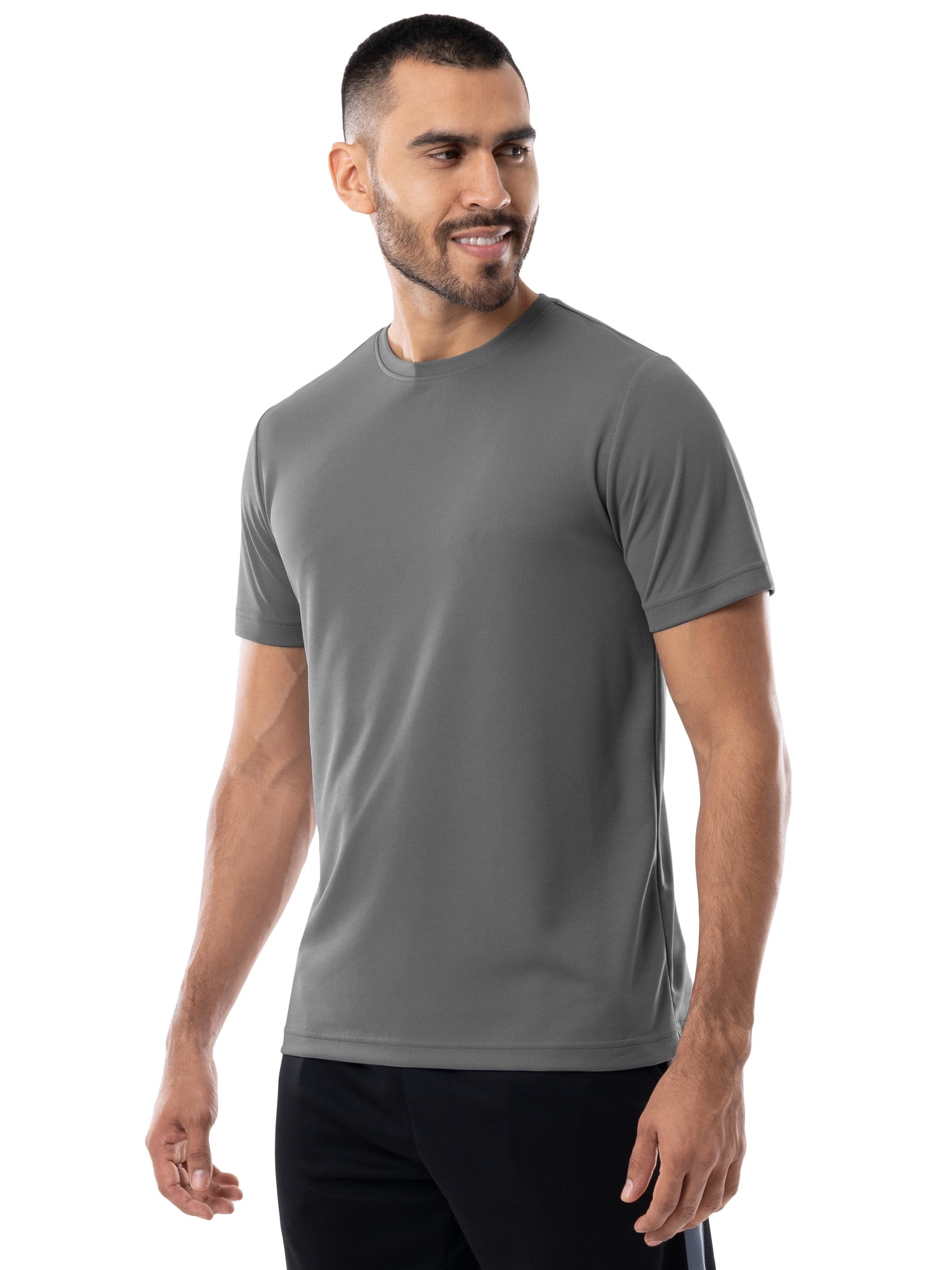 Athletic Works Men's and Big Men's Core Active Tee with Short Sleeves, Sizes XS-4XLT