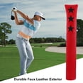 thumbnail image 3 of Visland Golf Alignment Stick Cover Faux Leather Waterproof Golf Club Protector Case Holder for Alignment Sticks, 3 of 7