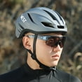 thumbnail image 4 of WEST BIKING Integrated Bike Helmet with LED Tail Light, Durable PC+EPS Construction, Adjustable Fit for Commuting, Mountain, and Road Cycling, Available in Multiple Colors Including Purple, One Size, 4 of 7