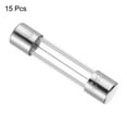 thumbnail image 3 of Uxcell 12A 250V Glass Fuse 5x20mm Time Delay Fuse UL Listed Slow Blow Fuse for Home Appliances(Pack of 15), 3 of 5