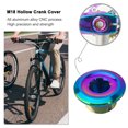 thumbnail image 1 of Bicicleta M18 MTB Road Bike Hollow Ndcxsfigh Crank Cap Color Crankset Chainwheel Cover, 1 of 9