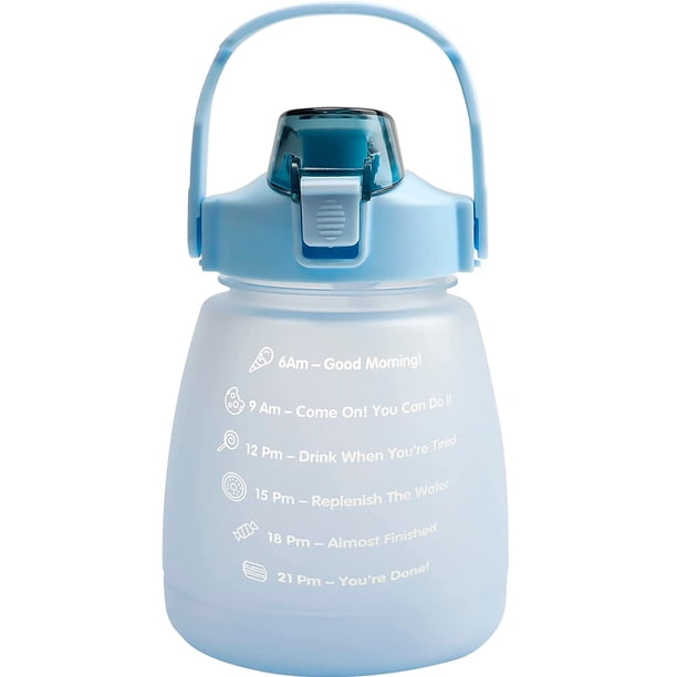 Botella De Agua Shendy Vendy Deportiva Motivacional 1 Lt Gran Capacidad