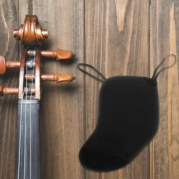 FRCOLOR Violin Shoulder Pad Anti-Slip Cotton Neck Cushion Soft Base For Secure Playing Stylish Violin Chin Rest For Professional Musicians For 4/4-4/3 Violin