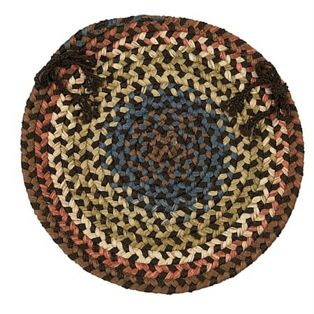 

CV89A015X015 Cedar Cove - Dark Brown Chair Pad Set (4) Chair Pad 65% Nylon/35% Polypropylene - Chair Pad.