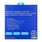 onn Wireless On-Ear Headphones, Lilac