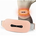 thumbnail image 1 of Rechargeable Heating Pad for Period Pain Relief Electric Heat Pad with 3 Heat Levels and 3 Massage Modes Portable Fast Warming Cramp Belt for Menstrual Pain Gift for Women and Mothers, 1 of 5