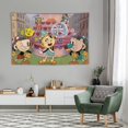 thumbnail image 4 of Cuphead Show Mugman Chalice Tapestry Luxury Wall Hanging Tapestries Decoration For Living Room Bedroom Dormitory Mural Blanket Wall Art Tapestry, 4 of 8