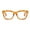Yellow Tortoiseshell, variant on Thick Oversize Square Reading Glasses for Women and Men, Blue Light Blocking Tortoiseshell Spring Hinge Readers +3.50