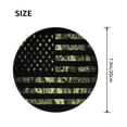 thumbnail image 3 of Disketp American Flag Camo Small Mouse Pad 7.9x7.9 Inches,Washable Round Mousepad For Office Laptop Computer,Non-Slip Rubber Base Mouse Pads For Wireless Mouse, 3 of 9