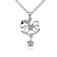 thumbnail image 2 of Dije con Cadena OCEAN HEART  AC18-205, 2 of 2
